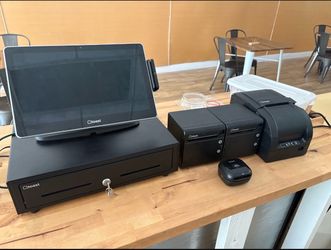 Toast system POS cash drawer