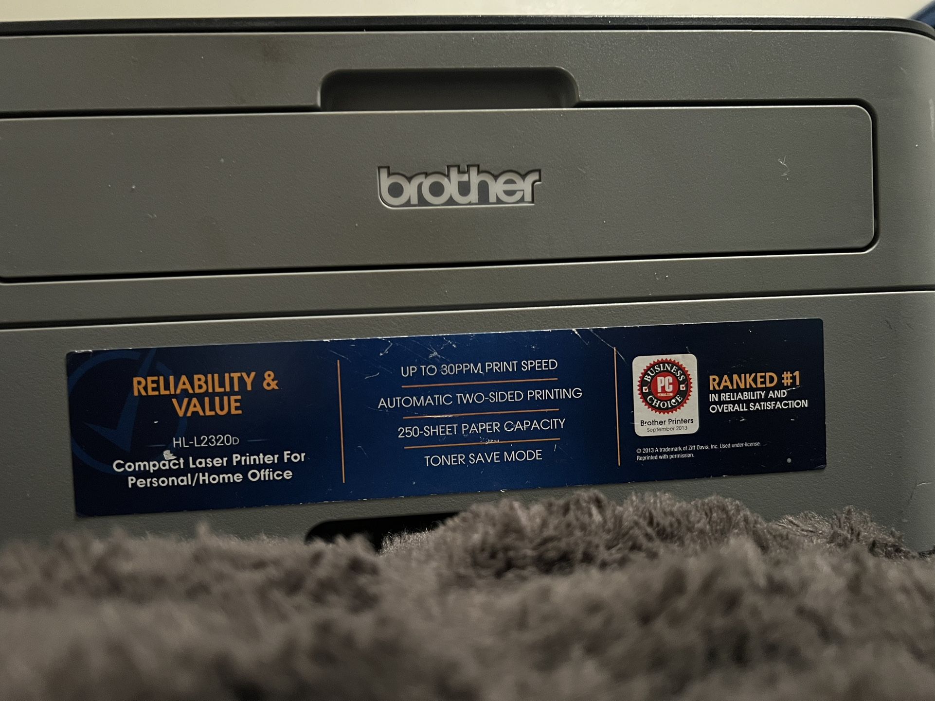 Brother HL-2320D Laser Printer - Needs Drum