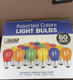 Assorted Colors Light Bulbs
