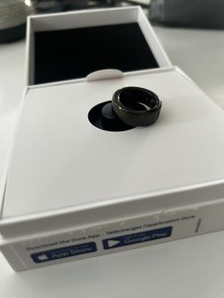 Oura Ring Black Sz 7