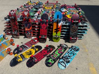 Prebuilt skateboard and parts