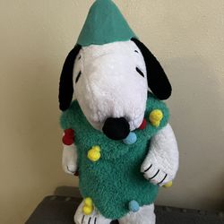 Snoopy Animated Musical Tree Plush
