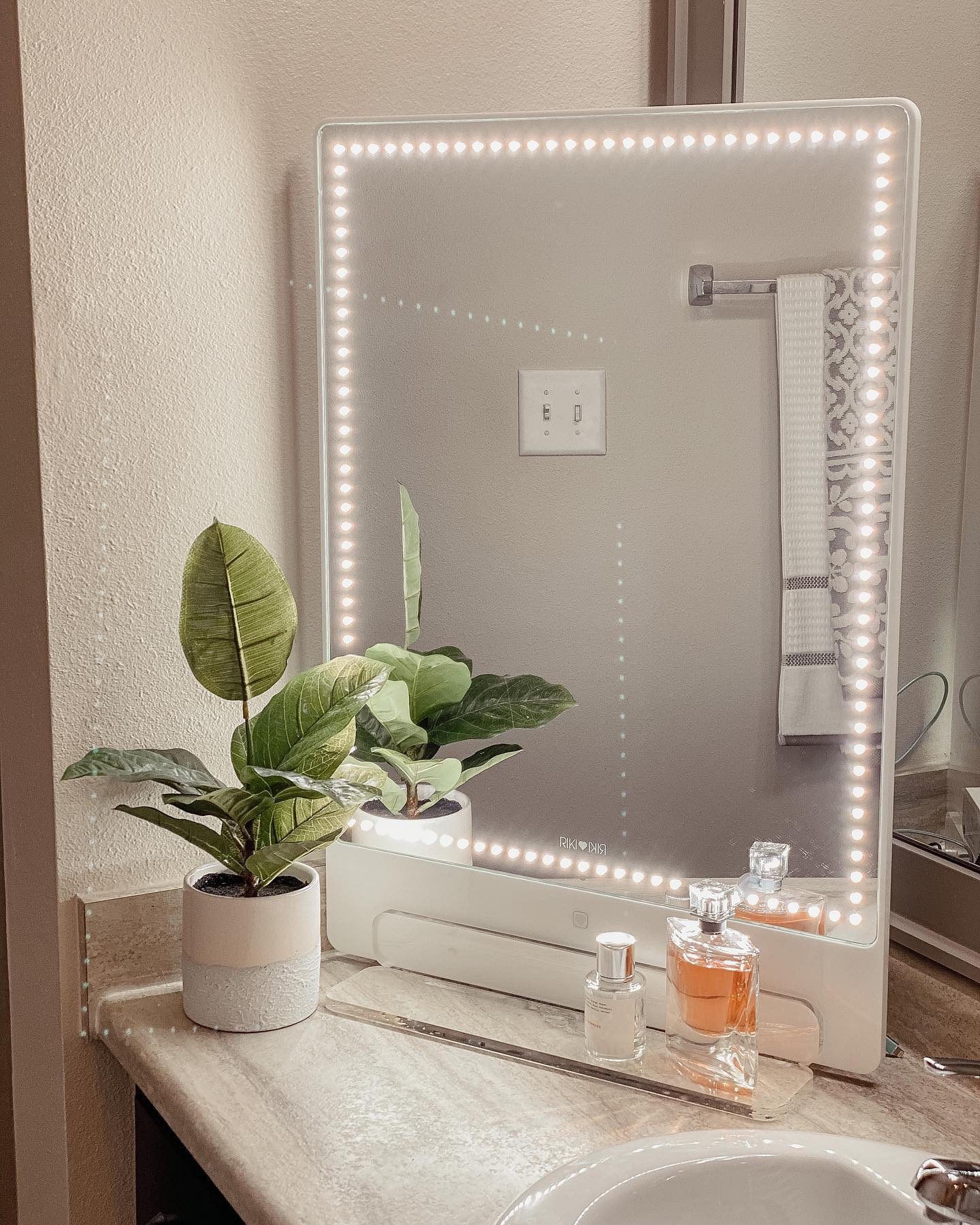 Glamcor Riki Tall Vanity Mirror