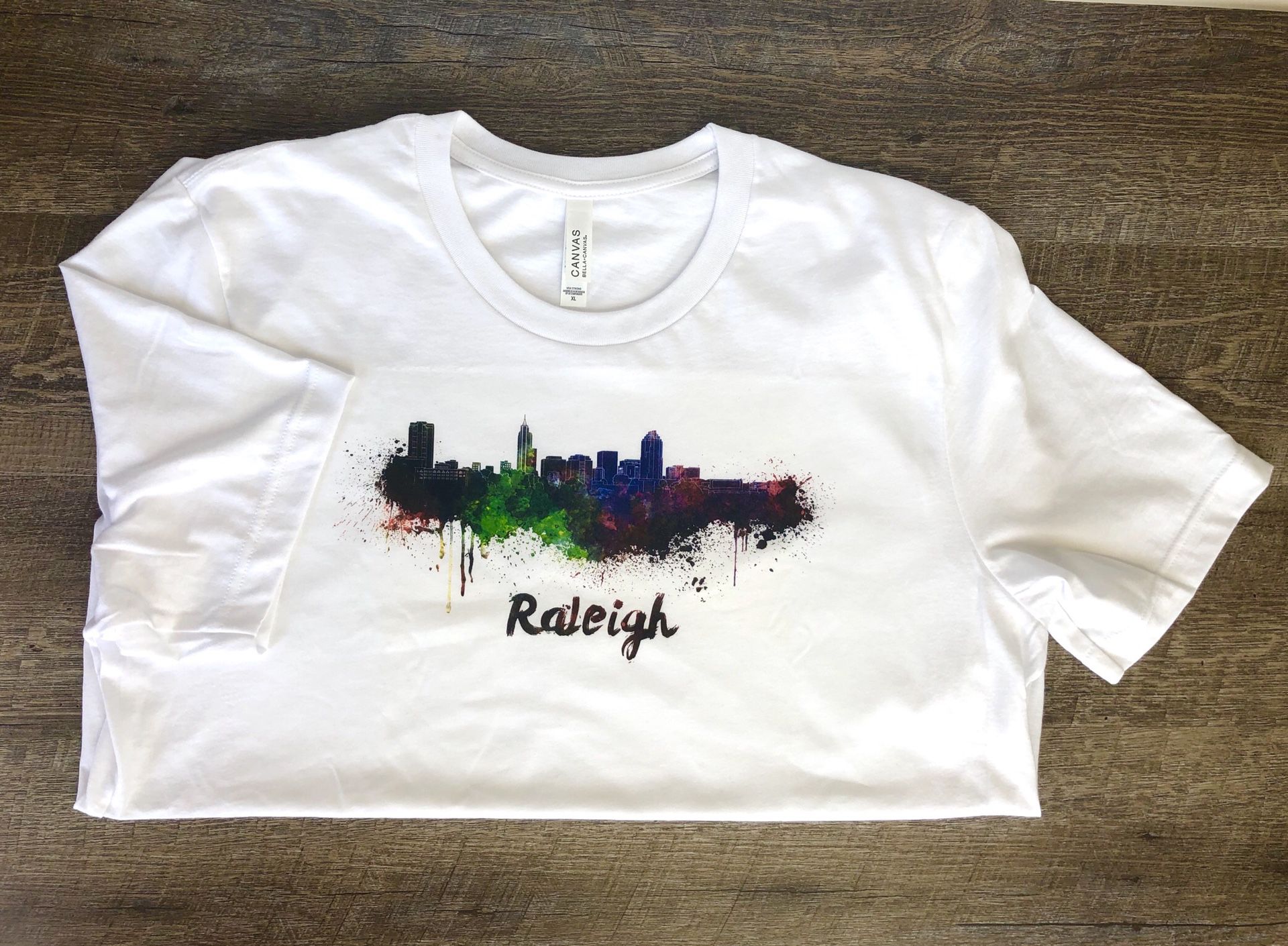 Raleigh Skyline T-shirt