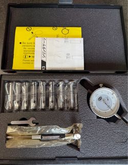 Mitutoyo 526-102 split bore gage set 10-18mm Diatest Dial Indicator .0001” machinist tool haas cnc
