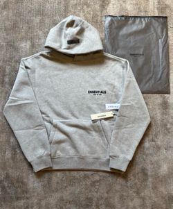 Essentials hoodie grey any size