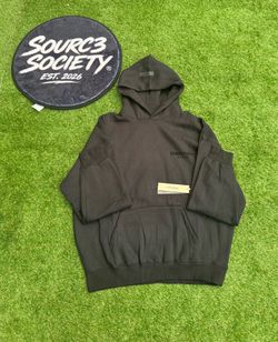Size L/M/S black Essential Hoodie