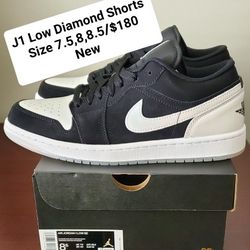 Air Jordan 1 Low Diamond Shorts