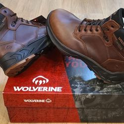 Wolverine Work Boots Size 9/9.5 And 10 For Men 