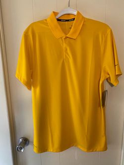 Nike Golf Dri-FIT Polo Shirt Yellow