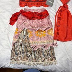 Moana Princess Dress