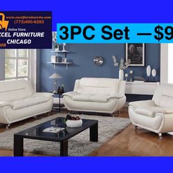 FREE DELIVERY💥Brand New 💥3PC Sofa, Loveseat, Chair Set 