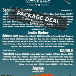 Coachella 2026 Weekend 1 VIP (2 Tickets) + Car Camping
