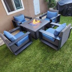 Modern Patio Set/ Outdoor Furniture/ Conversation Set