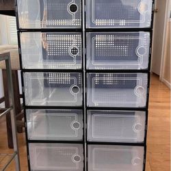 Shoe Storage Boxes, Shoe Organizer