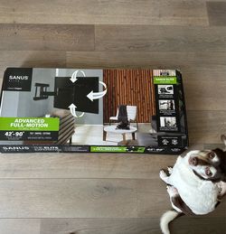 Sanus 42”—90 inch full motion TV mount