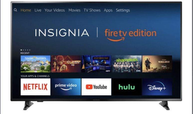 Insignia - 60” LED- Smart - 4K UHD TV with HDR - Fire TV Edition