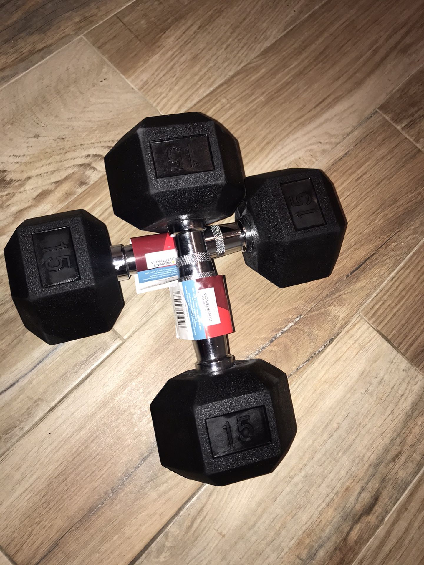 15lb dumbbells