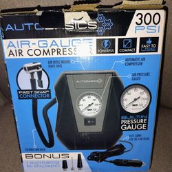 300 PSI Air-gauge Compressor For Auto , Home, Sports
