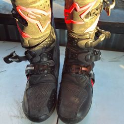 Fox Boots Size 13 Nice Large Fox Bag And Gear