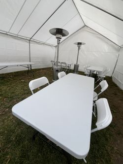 Jumper Chairs Tables Heaters Tents
