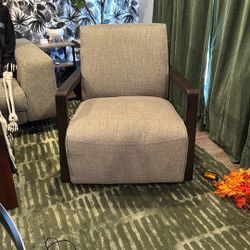 Grey rocking Chair 