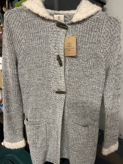 Lands End Kids Sweater Coat
