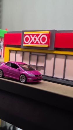 Oxxo 1:64 diorama  3D printed