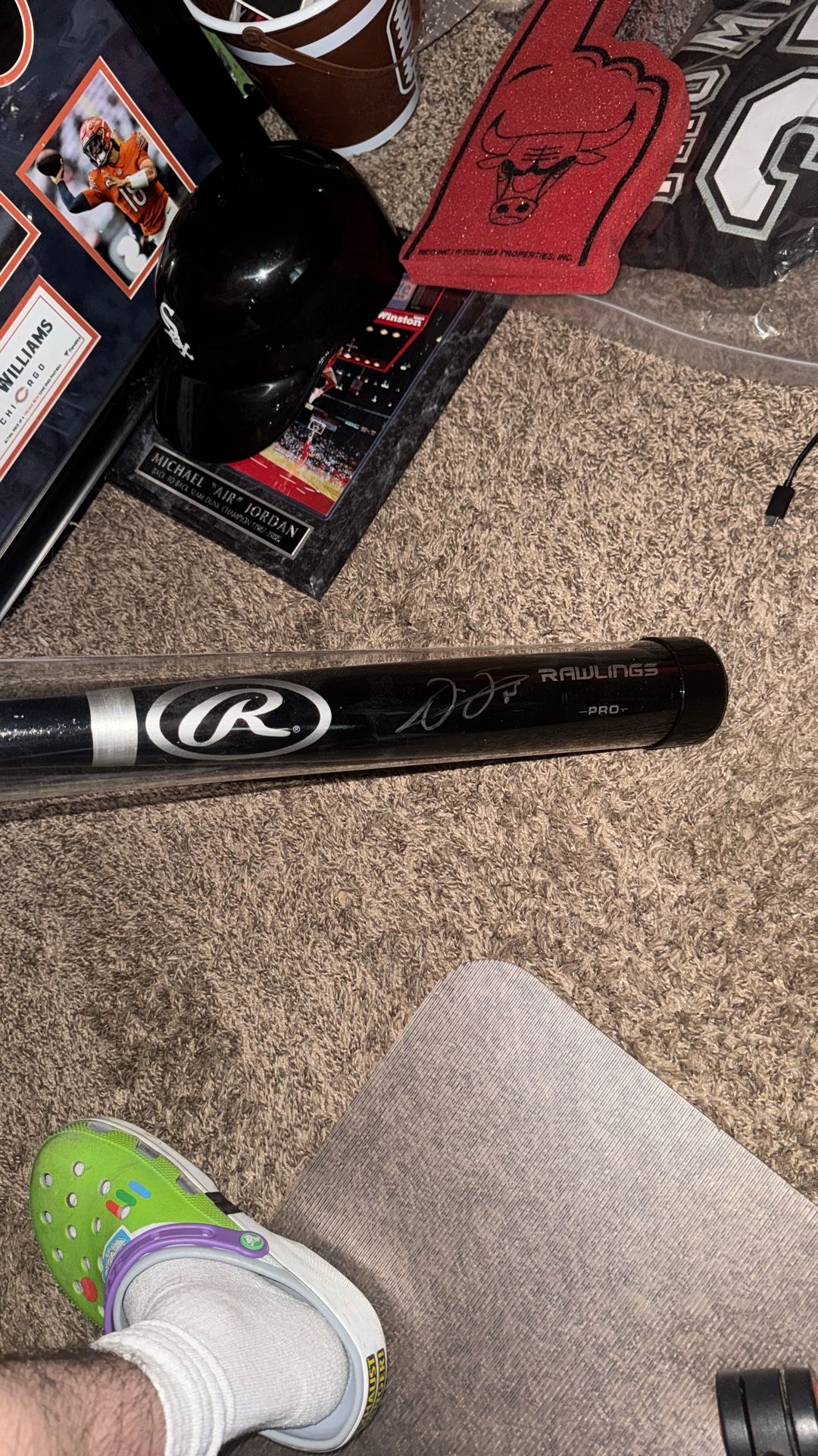 Frank Thomas Signed Bat