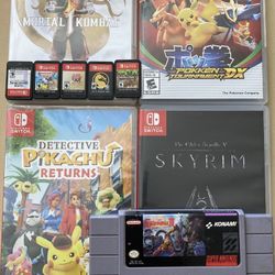 Nintendo Switch SNES GAMES 