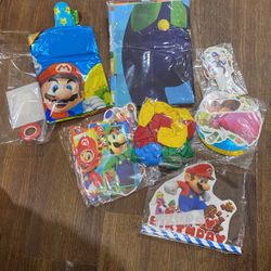 Nintendo Mario Birthday Party Decorations