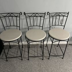 Bar Chair Black & Grey