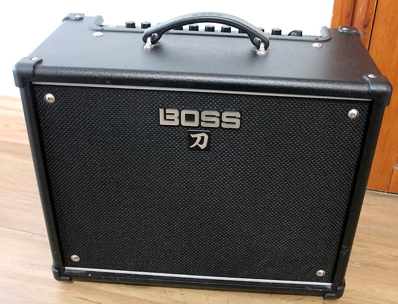 BOSS KATANA MK1-50 GUITAR AMPLIFIER WITH "KAT-CAB" EXTERNAL SPEAKER OUTPUT MODIFICATION