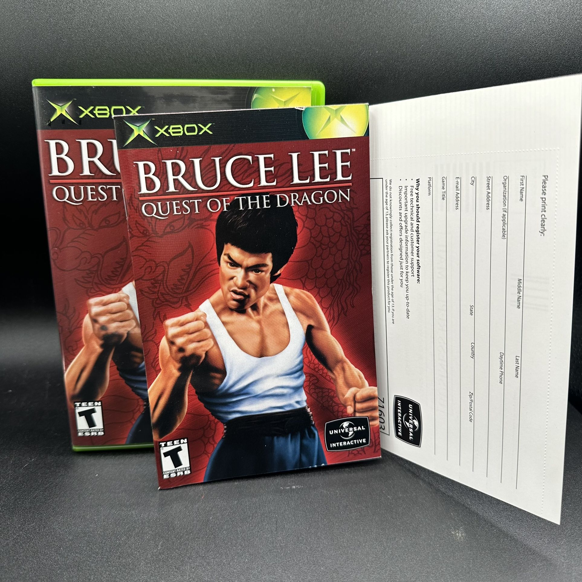 CiB Bruce Lee Quest Of The Dragon Xbox