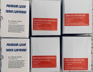 New Laser Printer Toner Cartridges