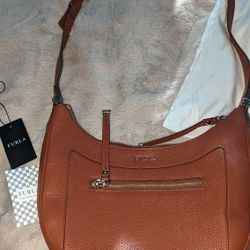 Furla Leather Crossbody Bag