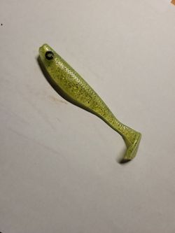 4in Swimbaits Green Apple 8pk