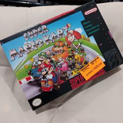 Nintendo SNES Super Mario Kart SEALED