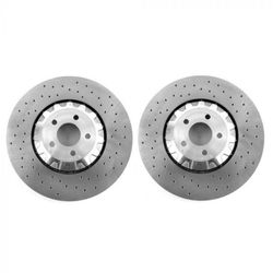 2015-2020 Ford Mustang GT350 GT350R Front Brake Rotors And Pads All OEM 85% Perfect Conditions. 