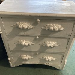Antique white dresser 