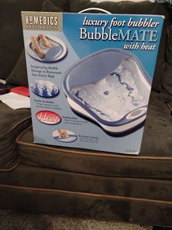 HoMedics BubbleMate Luxury Foot Bubbler with Heat