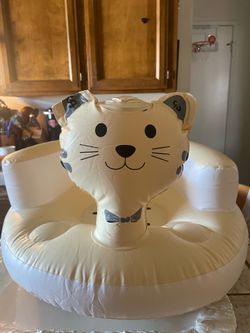 Inflatable for bath or sitting support for baby/toddler