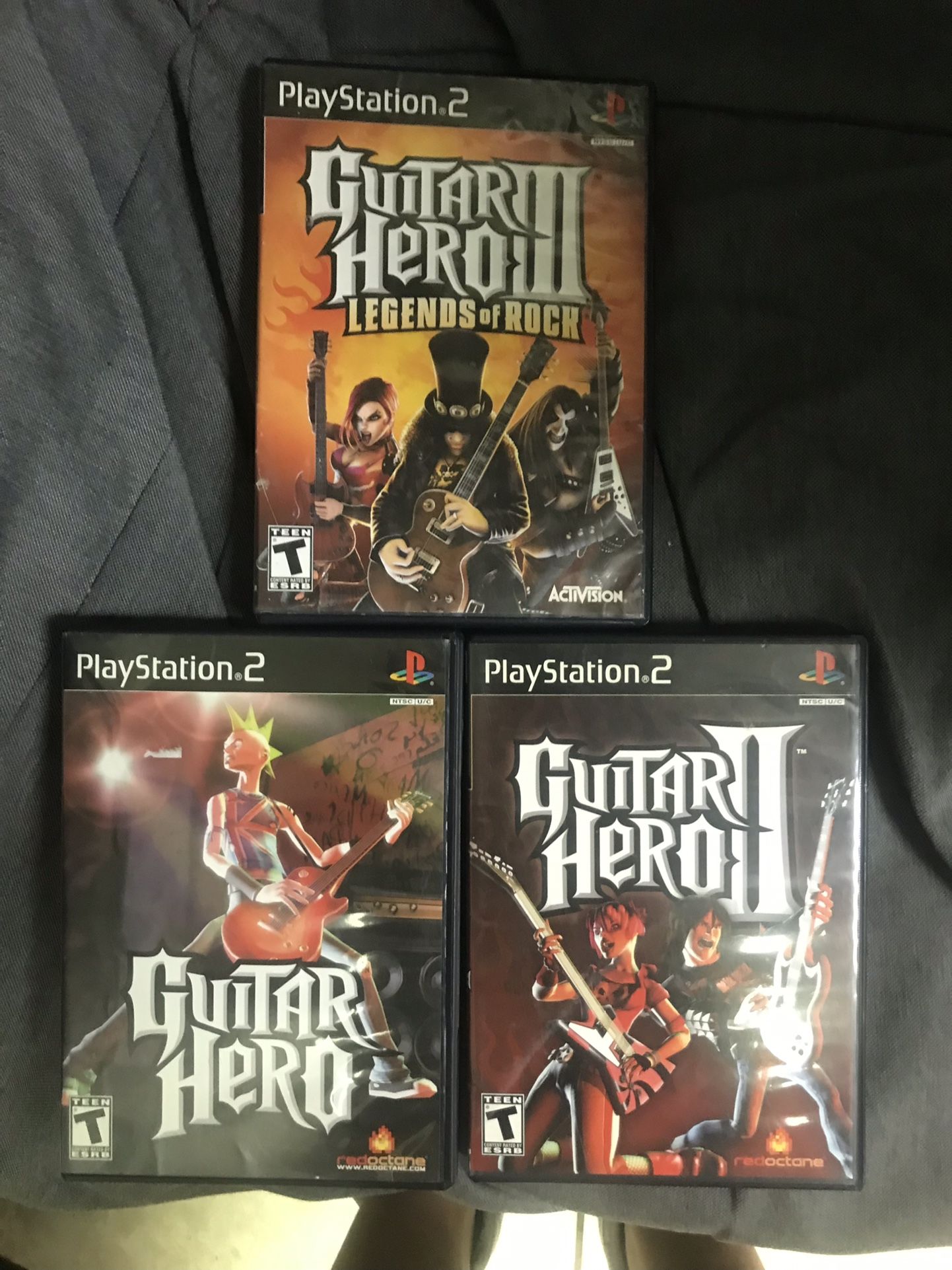 Guitar Hero Trilogy Ps2
