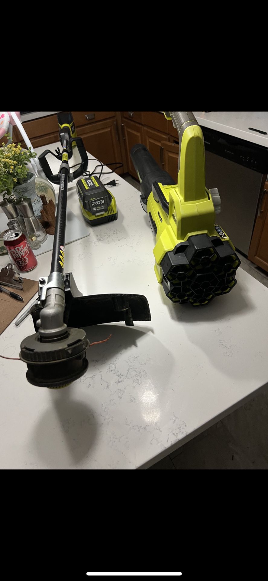 Blower And Trimmer Combo 