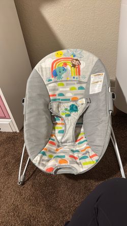Baby Bouncer Seat with Animal Print