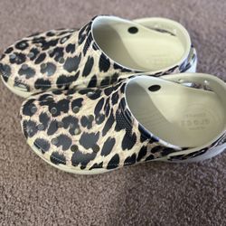 Crocs Classic Platform 'Leopard' Size 10