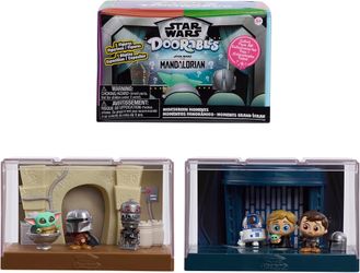 Star Wars™ Doorables Widescreen Moments - Star Wars: The Mandalorian™, Collectible Figures, Easter Basket Fillers, Gifts, Presents, Kids Toys for Ages
