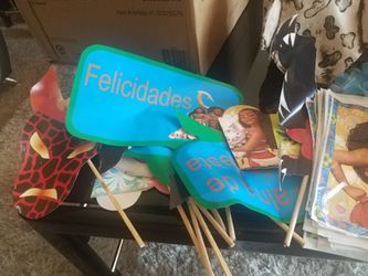 Moana party custom and some party stuff