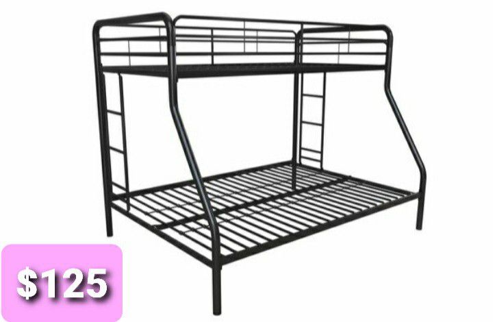 Twin over full bunk beds frame