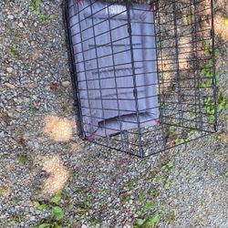 Kennel  With Led And Tray 24 Long 17 Tall 17 inches Wide 